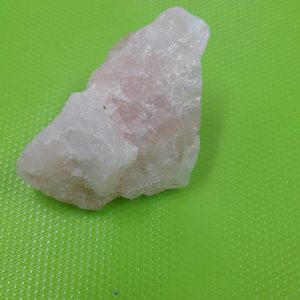 Rose quartz raw crystal